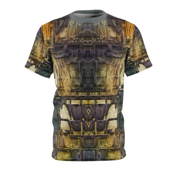 Unisex AOP Cut & Sew Tee with UJ Remix Artwork