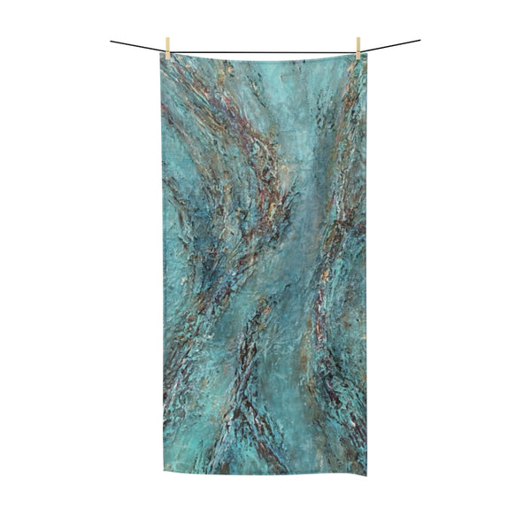 Polycotton Towel with Poseidon Artwork