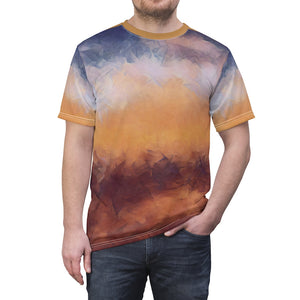 Unisex AOP Cut & Sew Tee with Dreamland Artwork