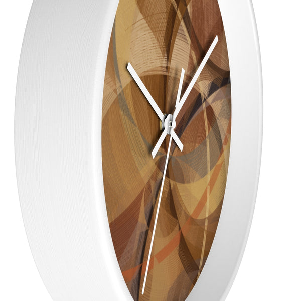 Wall Clock with Orbital Art Work