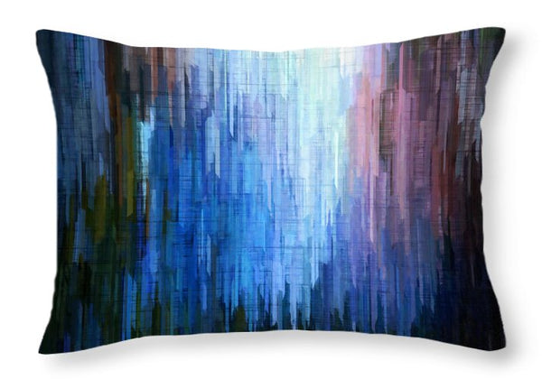 Blue Mesa 2 - Throw Pillow