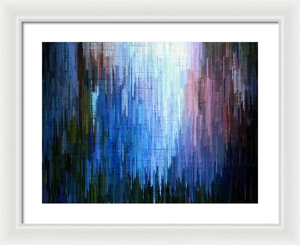 Blue Mesa 2 - Framed Print