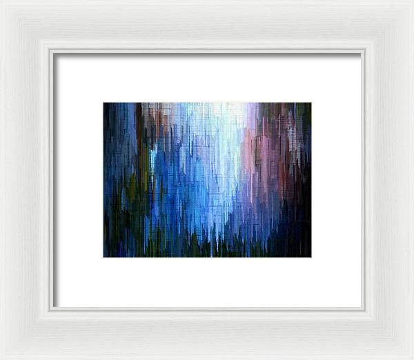 Blue Mesa 2 - Framed Print