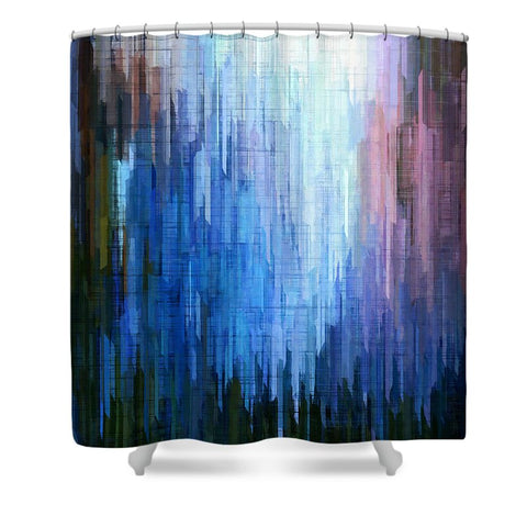 Blue Mesa 2 - Shower Curtain