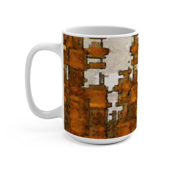 Mug 15oz with Red Rock Art