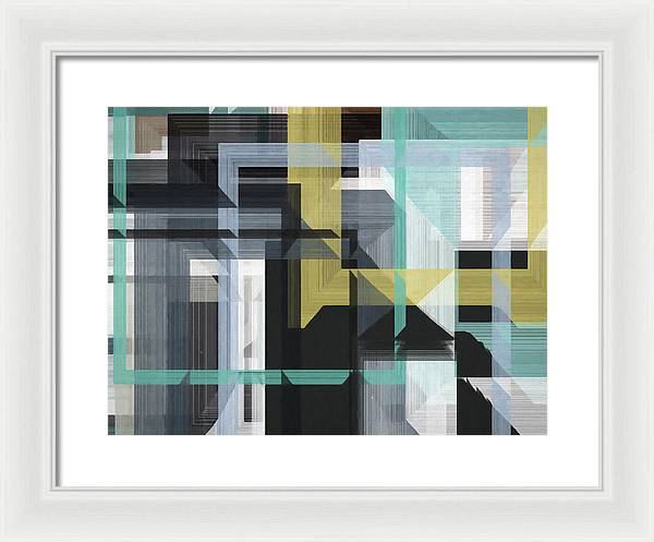 Mid Century Matrix - Framed Print