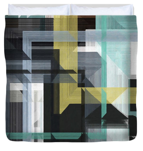 Mid Century Matrix - Duvet Cover