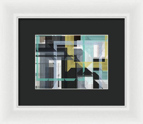 Mid Century Matrix - Framed Print