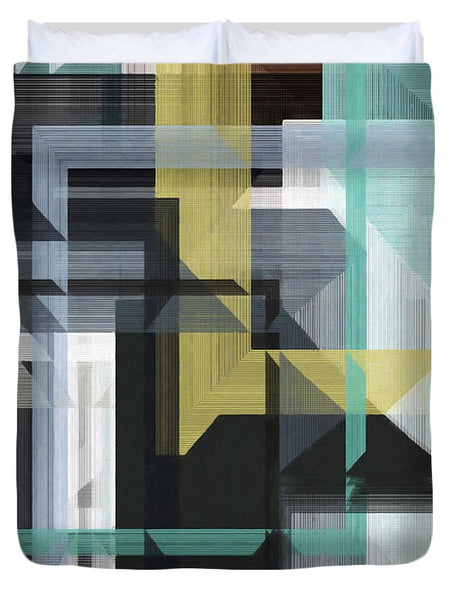 Mid Century Matrix - Duvet Cover