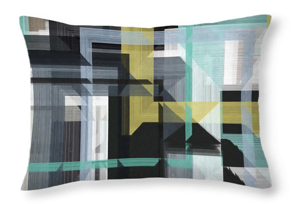 Mid Century Matrix - Throw Pillow