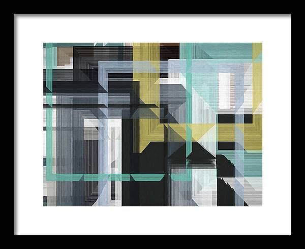 Mid Century Matrix - Framed Print