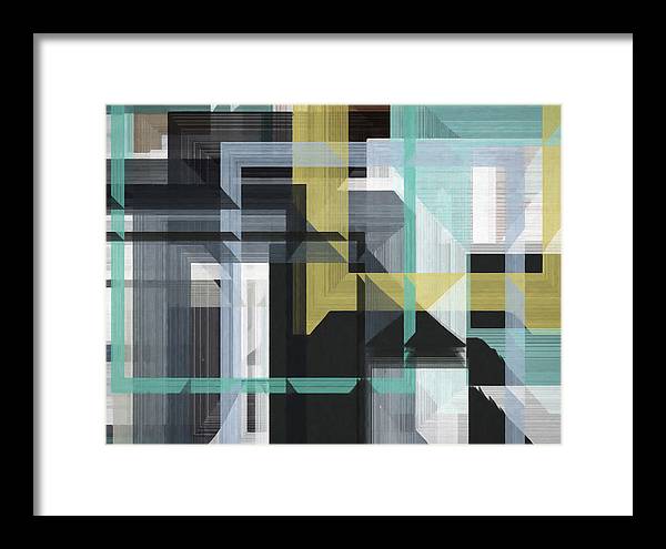 Mid Century Matrix - Framed Print