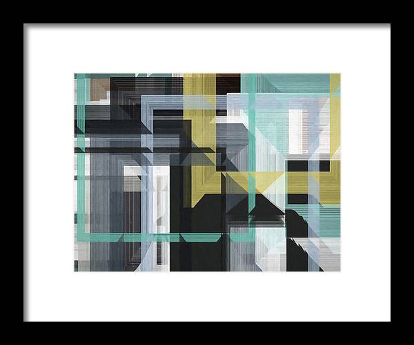 Mid Century Matrix - Framed Print