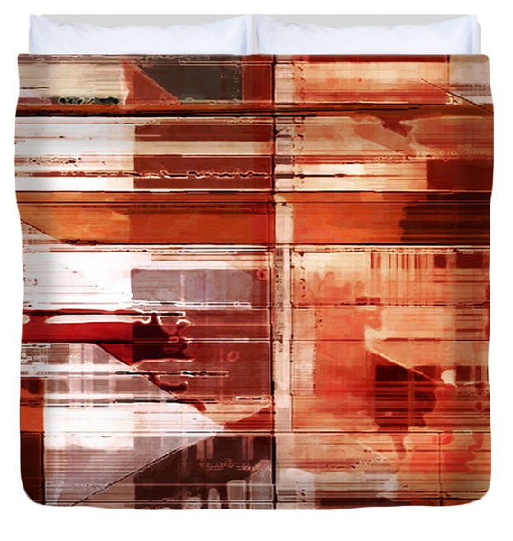 The Crimson Mine - Duvet Cover